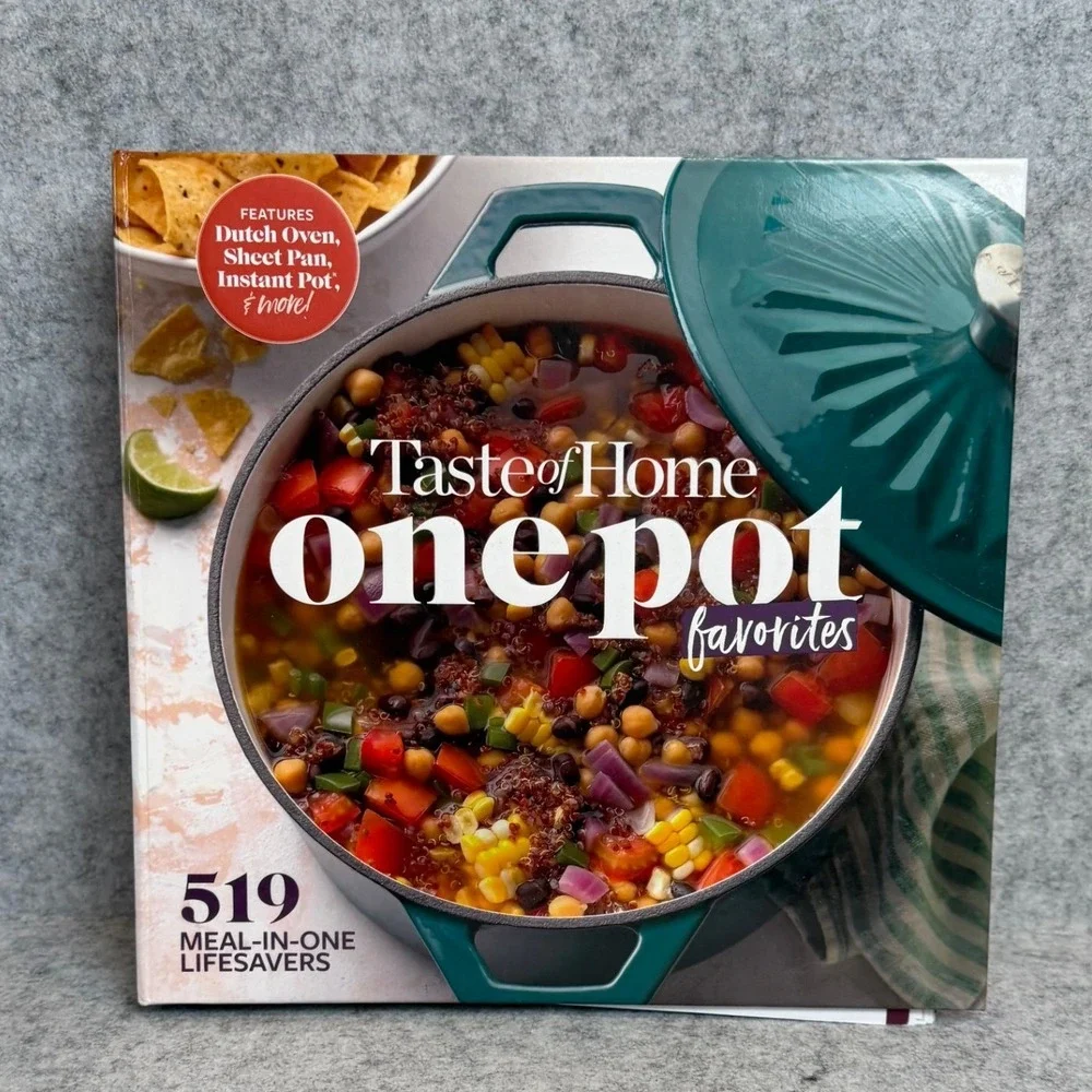 Taste of Home One Pot Favorites Spiral-Bound Cookbook: 519 Dutch Oven,‎ One Pot
